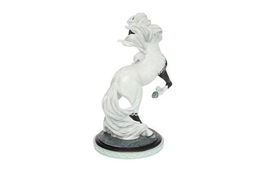 Christmas Horse Figurine - Hand-Painted Holiday Decor, 5.6 Inch