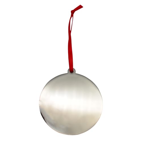Michigan Wolverines 2026 Basketball Championship Metal Christmas Ornament - Basketball Variation