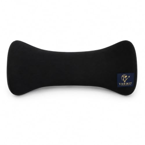 Memory Foam Lumbar Support Pillow for Lower Back Pain Relief - Ergonomic Bed Cushion