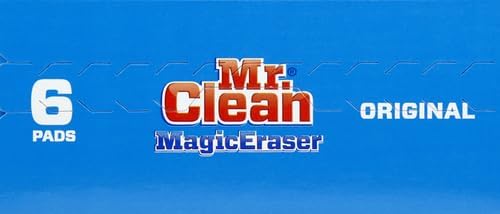 Mr. Clean Magic Eraser Cleaning Pads - Durafoam Technology, White, 12 Count (2 Packs)