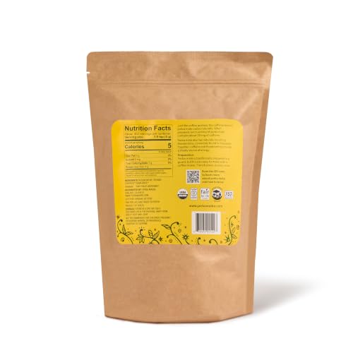 Organic Loose Leaf Yerba Mate 2LB Bag - Traditional Air Dried, Regenerative Certified