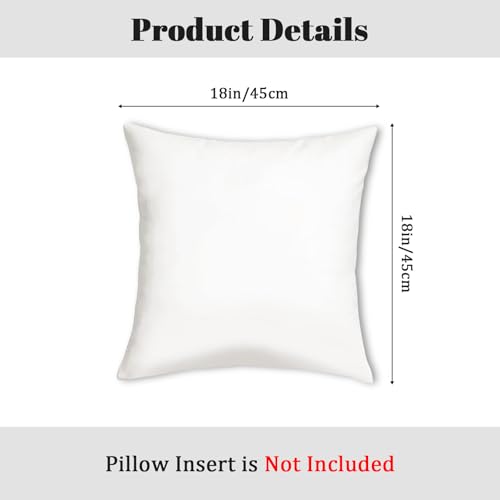 Christmas Gingerbread Throw Pillow Covers Set of 4 - Holiday Velvet Decorative Pillowcases 18x18 Inches