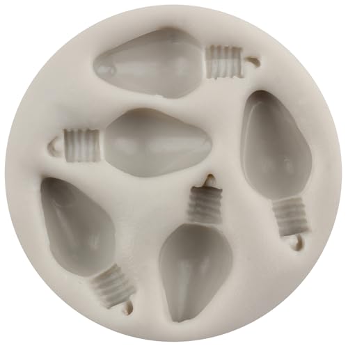 Light Bulb Silicone Mold Christmas Candy Fondant Baking Tool - Style P