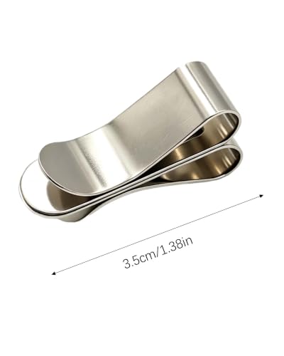 6 Pack Magnetic Curtain Clips - Detachable Metal Window Closure Clips