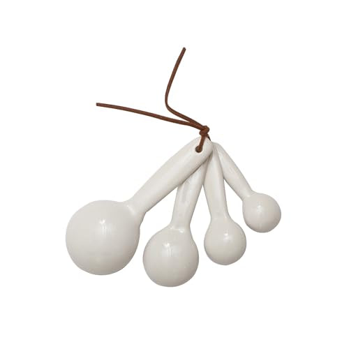 Ladybug Ceramic Measuring Spoons Set by Ashland® - Spring Home Decor