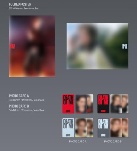 EVAN Death of Me Photobook Ver. Natural Edition 1st Mini Album HEESEUNG