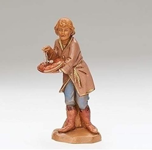 Fontanini by Roman Inc. | Enzo The Jeweler 5" Nativity Figure - Hand Sculpted & Painted Village Collection