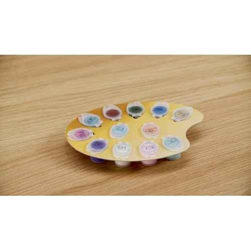 Ravensburger CreArt Good Vibes Paint by Numbers Kit for Adults - Painting Arts and Crafts for Ages 12 and Up