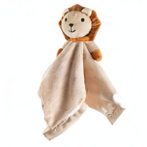 Pro Goleem Lion Security Blanket - Soft Unisex Lovey Snuggle Toy for Newborns | 16 Inch