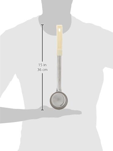 Winco Solid Food Portioner - 3-Ounce Stainless Steel Tool for Precise Serving | Ivory Color