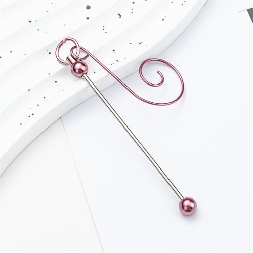 Colorful Metal Hanging Hooks for Christmas Ornaments & Crafts - Variation B
