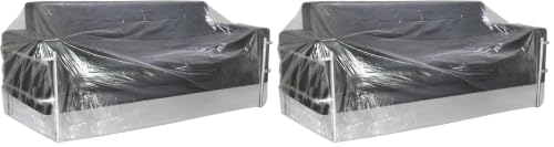 Heavy Duty Furniture Storage Bag Set - 110" x 72" Large Waterproof Cover for Sofa Mattress Moving