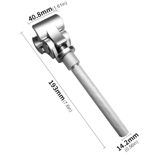 Stainless Steel Door Hinge Repair Tool Adjustable Wrench for Doors