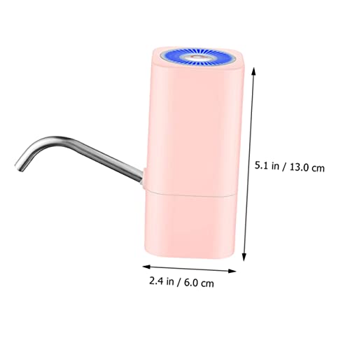 Angoily 3pcs Electric Water-absorbing Machine Insulated Water Bottle with Water Dispenser Drink Pump Water Electric Kettle Water Chiller Water Pump Hot Water Bottle Pool Pump Pink Pp