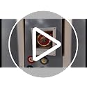 Let It Spin Christmas Vinyl Record Player Fridge Magnet with LED Personalized Music Box - Variation #1