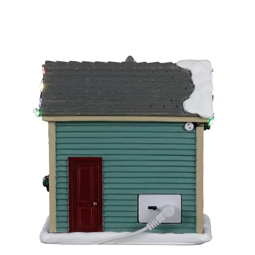 Mom's She Shed Craft Space - Lemax Harvest Crossing Decor
