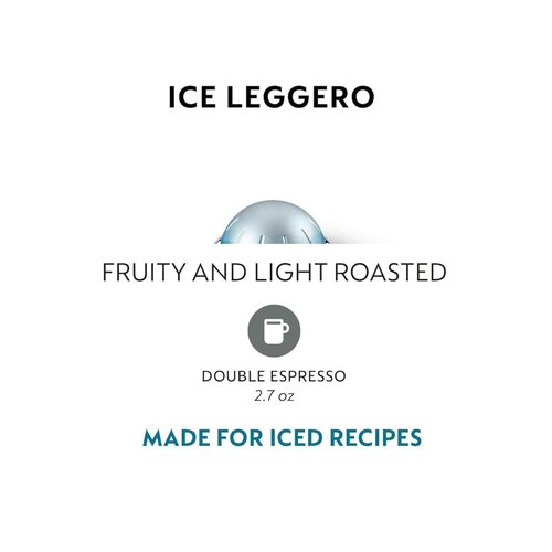 Double Espresso Coffee Pods (10 Count, Ice Leggero)