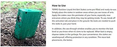 Terro Ant Bait Stations - Effective Liquid Formula for Quick Pest Control | 8 Pack