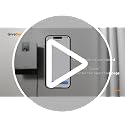 GiveBest 1500W Smart Wall Heater, Electric Space Heater with Remote, App & Voice Control, Bright White