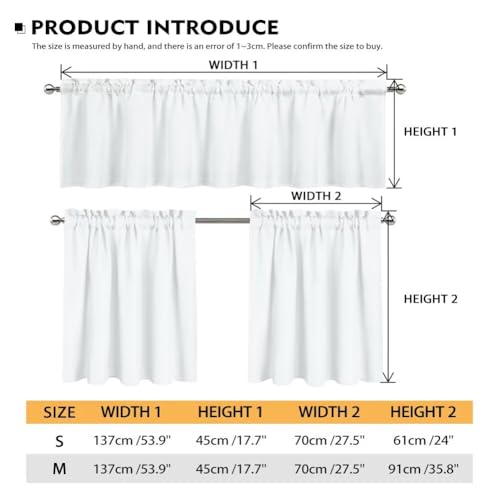 Christmas Snowman Kitchen Curtain Set with Valance and Panels - Variation of Xmas Snowman Cardinal / 27.5"W x 24"L