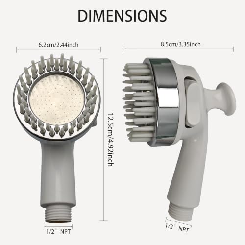 High Flow Salon Shampoo Sprayer Hand Shower Nozzle for Hair Washing