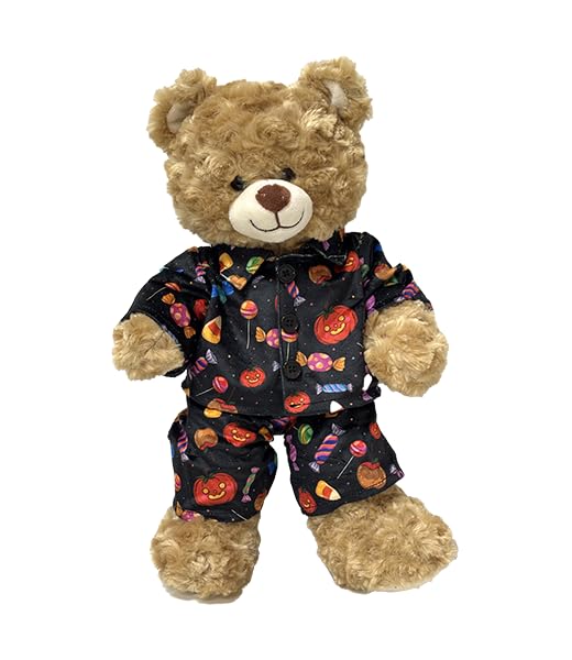 Halloween Plush Doll Pajama Outfit for 6-10 Inch Toys - Trick or Treat Design