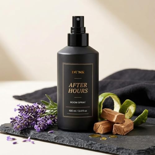 Fresh Bedroom Spray - Romantic Room Diffuser with Gentle Ingredients, Natural Formula, Travel Size - Dusk After Hours