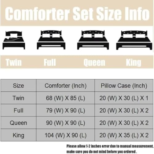 Christmas Queen Comforter Set with 2 Pillowcases - Holiday Cabin Decor - Variation of THIS listing