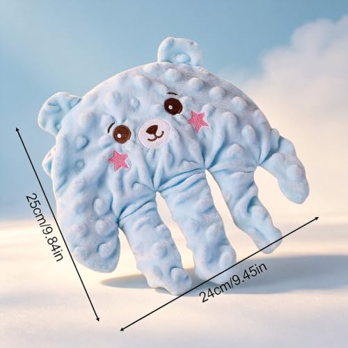 Remote Control Sleeping Toy Palm - Automatic Soothing Soft Plush