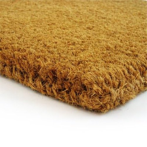 Ecomills Natural Coir Mat with Woven Back, Extra Thick 1.5", Heavy Duty, Durable, for Front Door Patio (26" x 42")
