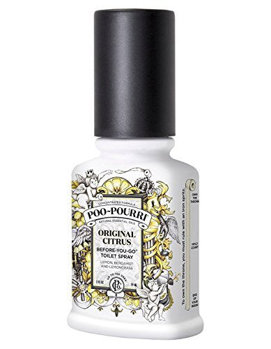 Poo-Pourri Before-You-Go Toilet Spray 2-Ounce Bottle, Original Citrus Scent