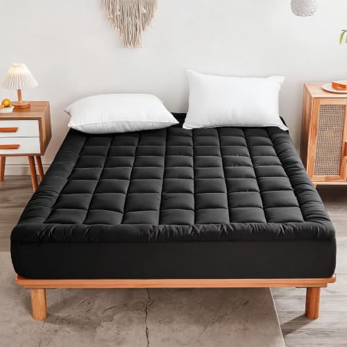 King Mattress Pad Cover with Deep 18-Inch Pocket Cooling Breathable Topper