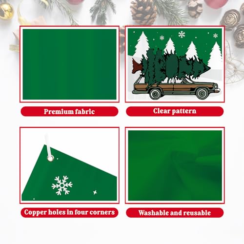 Funny Christmas Vacation Door Cover - Griswold Family Holiday Decor - Together Variation