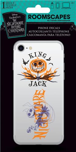 Nightmare Before Christmas Serving Trays Set - Jack & Sally Food Platters, 2 Metal Trays with Decals
