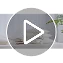 Organic Buckwheat Pillow for Neck Support with Adjustable Height and Cotton Cover
