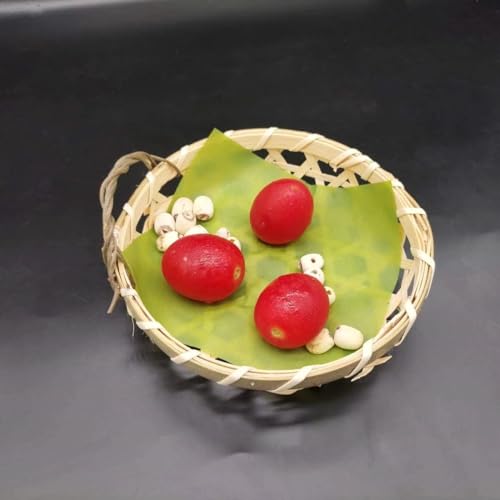 Green Wax Paper Sheets for Food - 100Pcs, 6x6 Inches, Greaseproof Deli Wraps
