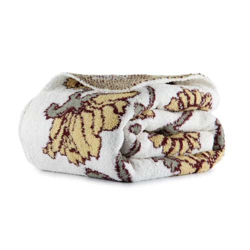 Gilmore Girls Soft Feather Knit Throw Blanket 50x60 - Yellow Cozy Bedding