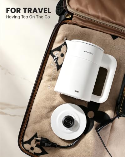 600ML Electric Tea Kettle Water Boiler with Fast Boil & Safety Features