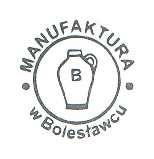 Blue Rose Polish Pottery Halsey Cheese Lady