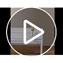 Blackout Curtain Pelmet Box with Double Track - Top-Mount 2.2m/7.2ft, Aluminum Alloy