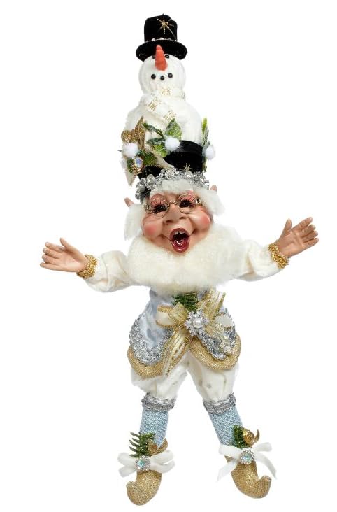 Frosty Elf Small 15 Inch Figurine - Collectible Christmas Decoration