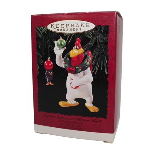 Foghorn Leghorn and Henry Hawk Christmas Ornament - Keepsake Collectible