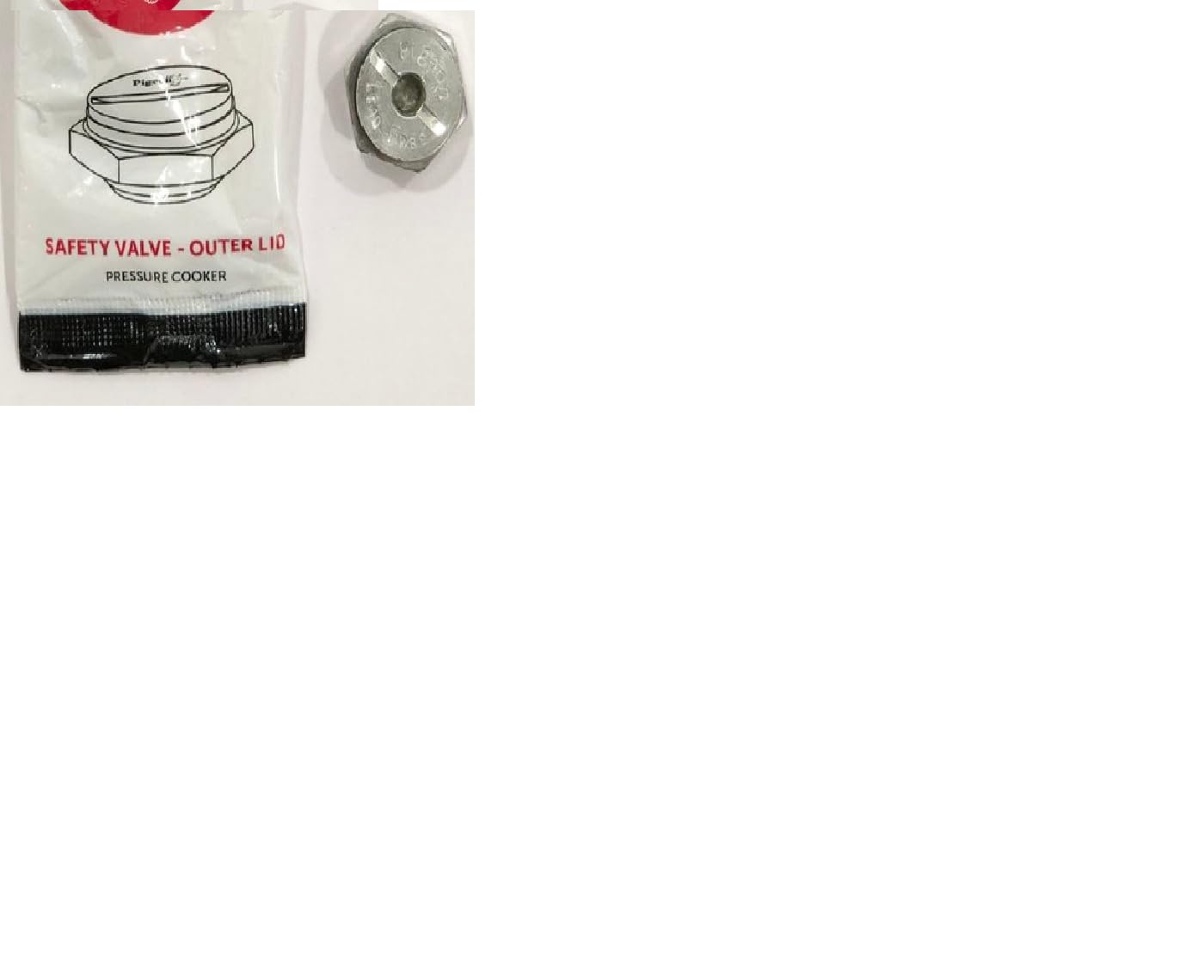 Pigon Pressure Cooker Safety Valve Replacement Part -(pack of 2)