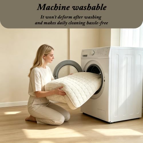 Non-Slip Recliner Cover with Pockets for 22-inch Coffee Recliners - Washable