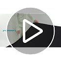 76 x 34 x 3.5 Inch Gel Mattress Topper for Hospital Bed - Pressure Relief, Non-Slip, Waterproof Cover