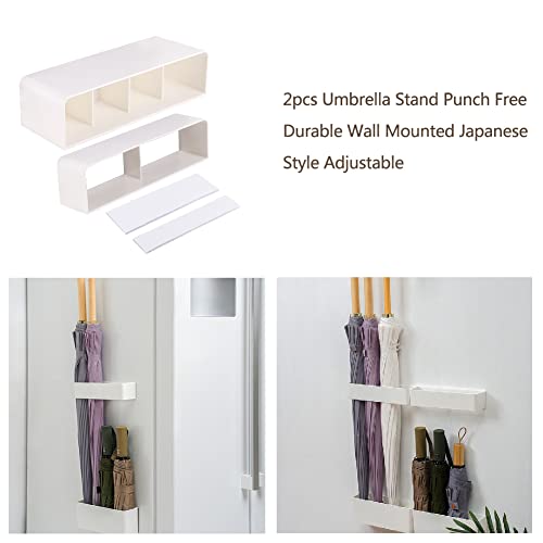 Wall Mount Umbrella Holder No Drill Adhesive Storage Stand