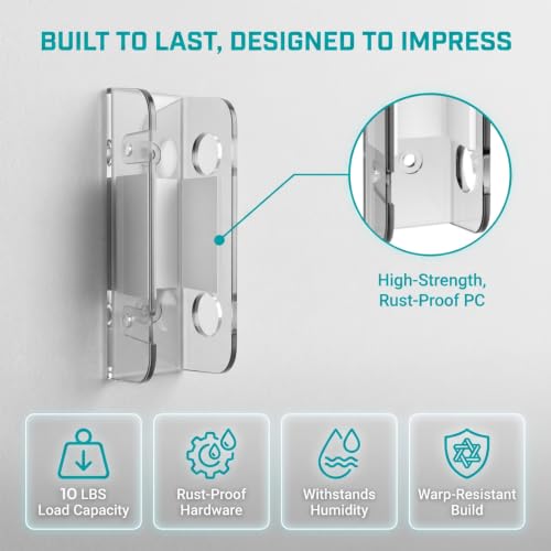 Wall Mounted Scale Holder Bathroom Storage Rack Space-Saving Organizer