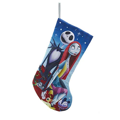 Nightmare Before Christmas Jack & Sally Holiday Stocking - Licensed Decor
