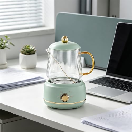 Electric Glass Water Kettle for Tea and Hot Beverages - Compact & Durable