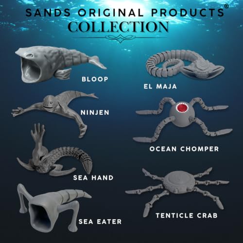 Deep Ocean Mythological Creature Figurine for Collectibles & Dioramas